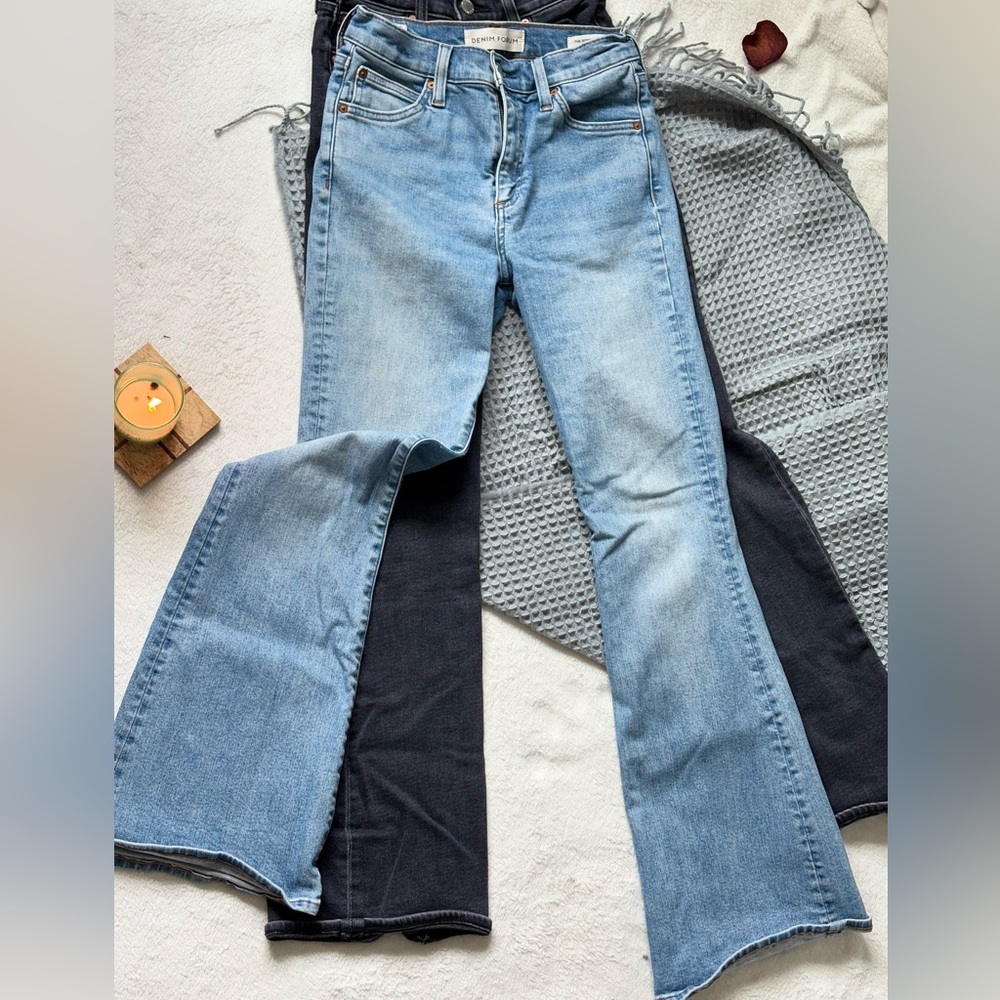 Denim Forum The Donna Mid-Rise Flare